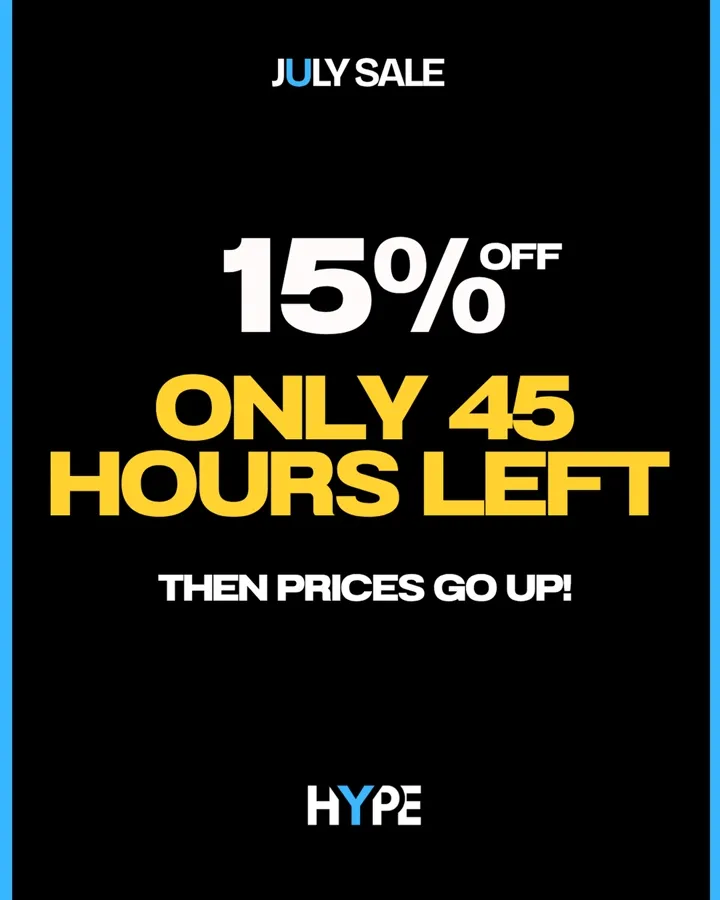 Only 45 hours left – HYPE 2026 offer – photo 1