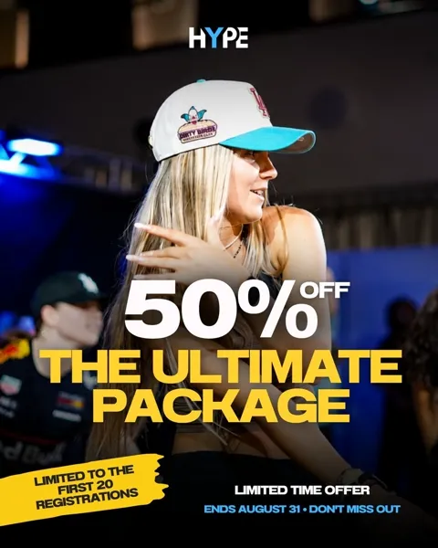 HYPE 2027 presale is live (July 2026) – from the HYPE Dance Camp Instagram